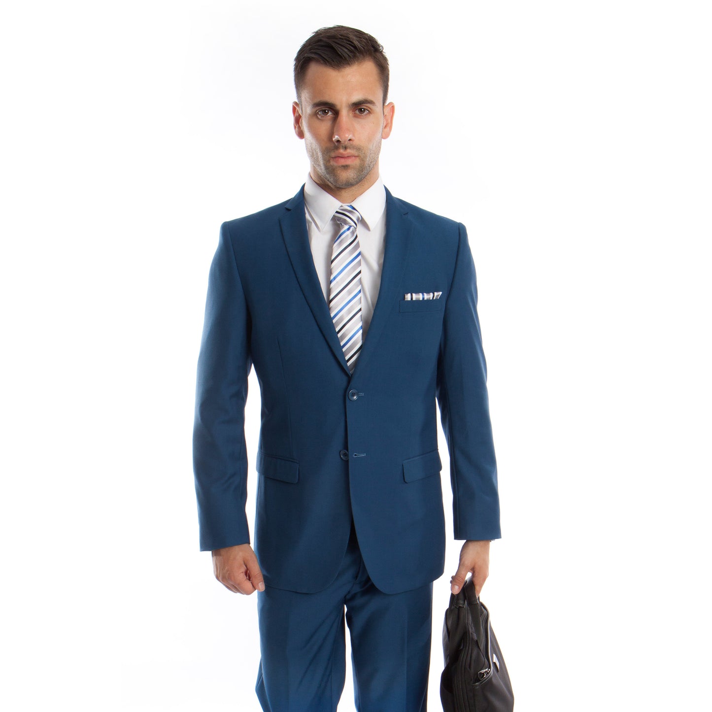 French Blue Suit For Men Formal Suits For All Ocassions
