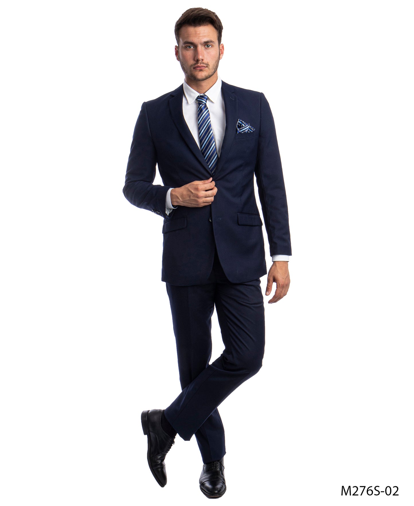 Navy Blue Suits 2 PC, Slim Fit