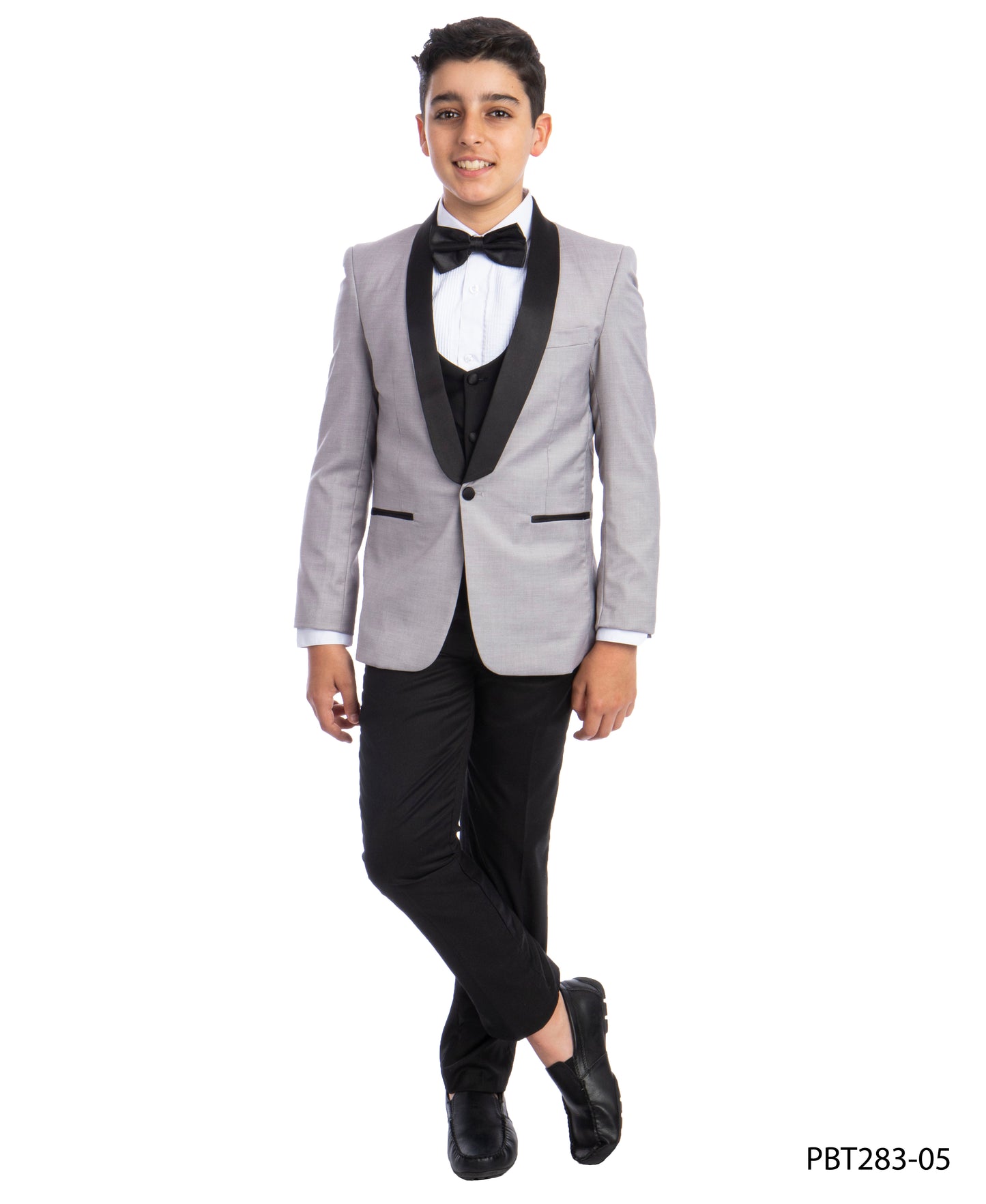 Perry Ellis Boys Tuxedo Light Grey Shawl Collar Tuxedos For Boys