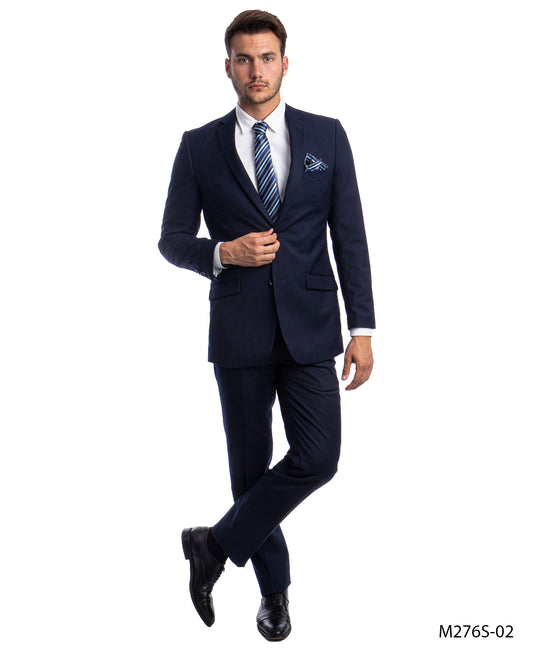 Navy Blue Suits 2 PC, Slim Fit