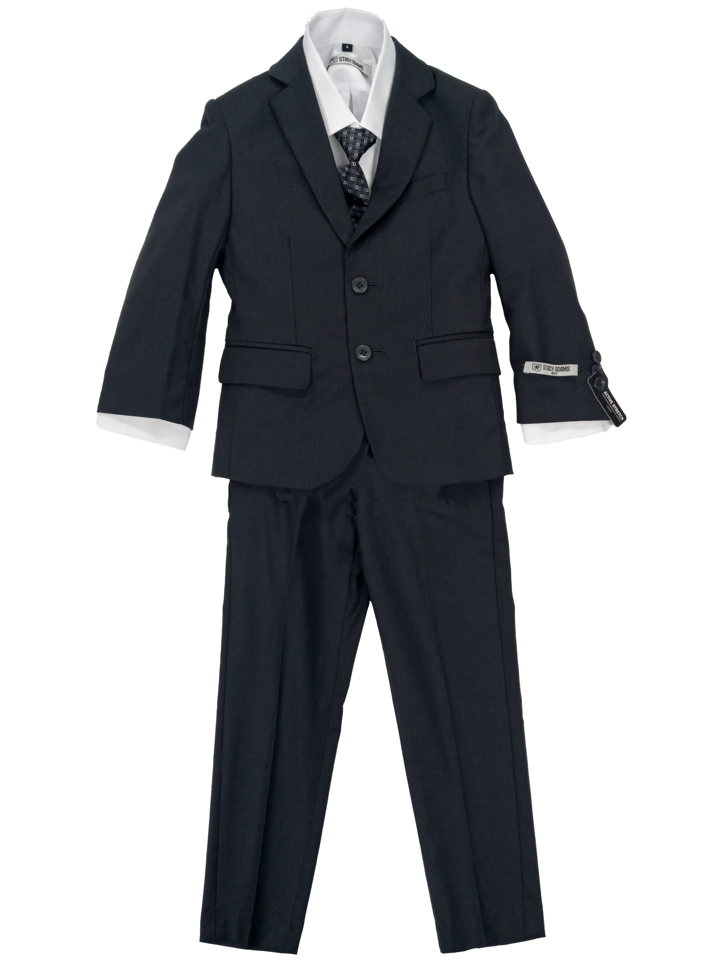 Stacy Adams Charcoal Grey 5 pc Suits
